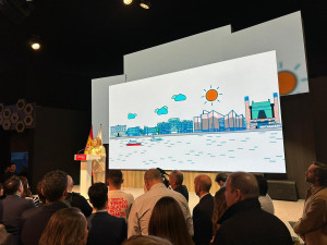 Promoción del turismo activo de Cantabria durante FITUR 2026.