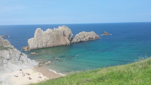 playa liencres surf en cantabria